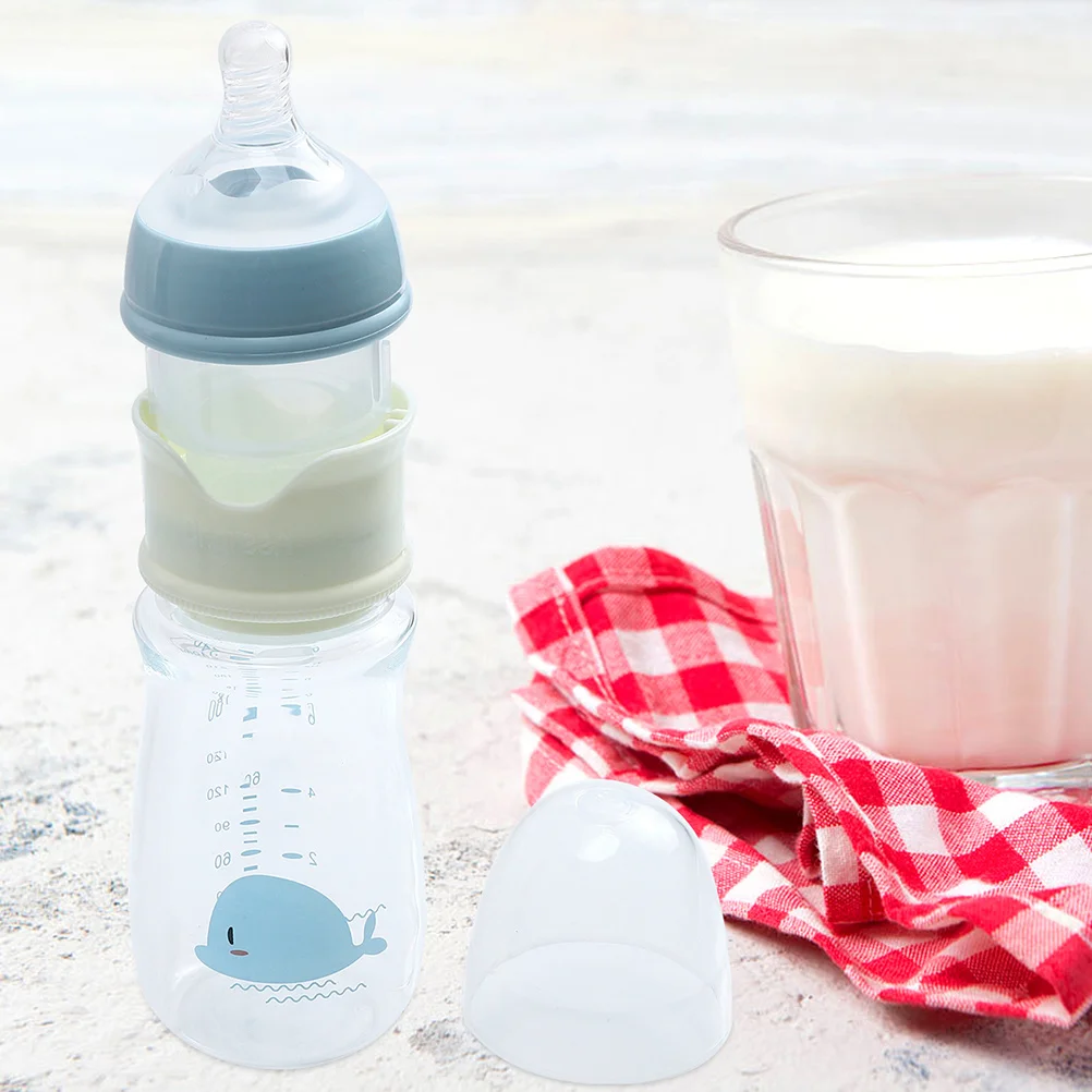 

240ml Toddler Milk Bottle Compact Lightweight Durable Design for Travel Home Use Safe Kids Friendly Milk Bottle