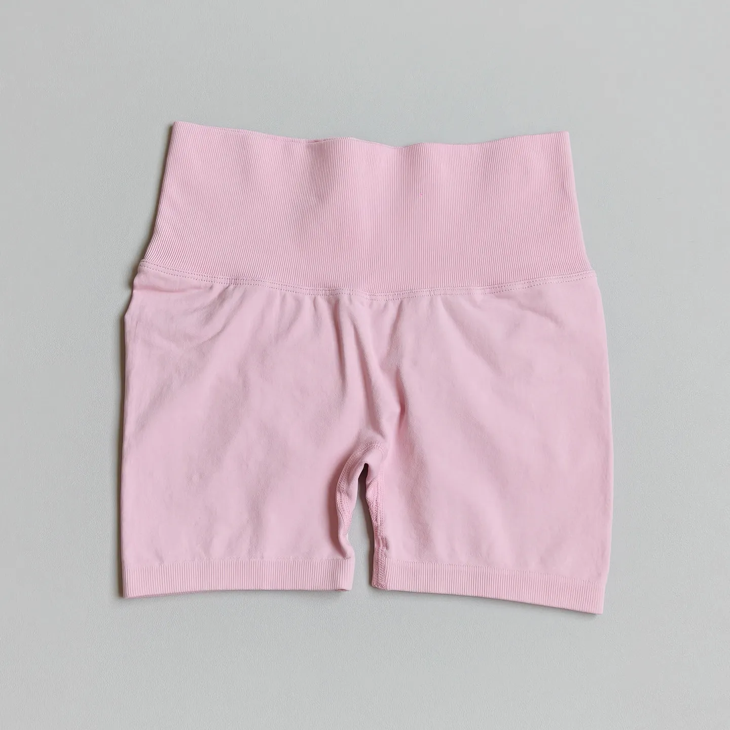 Peach Butt Fitness-Shorts für Damen, Sport-Shorts mit Po-Lifting-Effekt, nahtlose Yoga-Shorts, hohe Taille, Bauchkontrolle, hochelastische Leggings – Detail 8