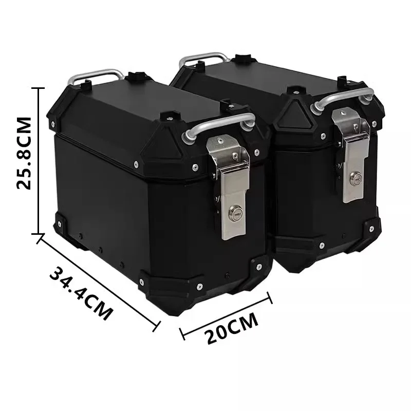 Ayay Motorrad 25l Side Box Motorrad 16l Elektroauto Drei Side Box Universal Zwei Side Box,2 Stk