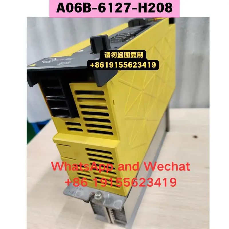 Used OEM disassembled parts A06B-6127-H208 Driver Functional test OK Quick delivery
