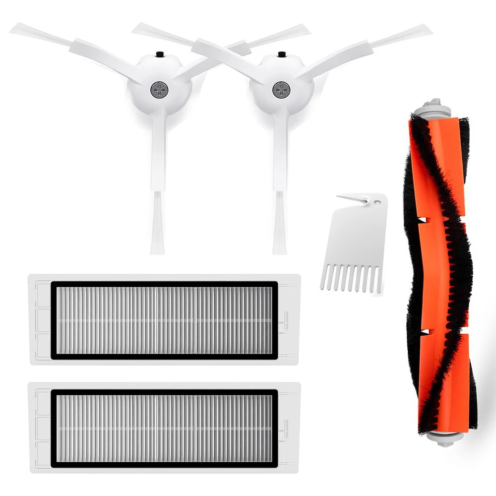 Spazzola principale Filtro Hepa spazzola Laterale per Xiaomi norma mijia robot roborock E25 S5 E20 E35 C10 S50 S51 Aspirapolvere parti di accessori