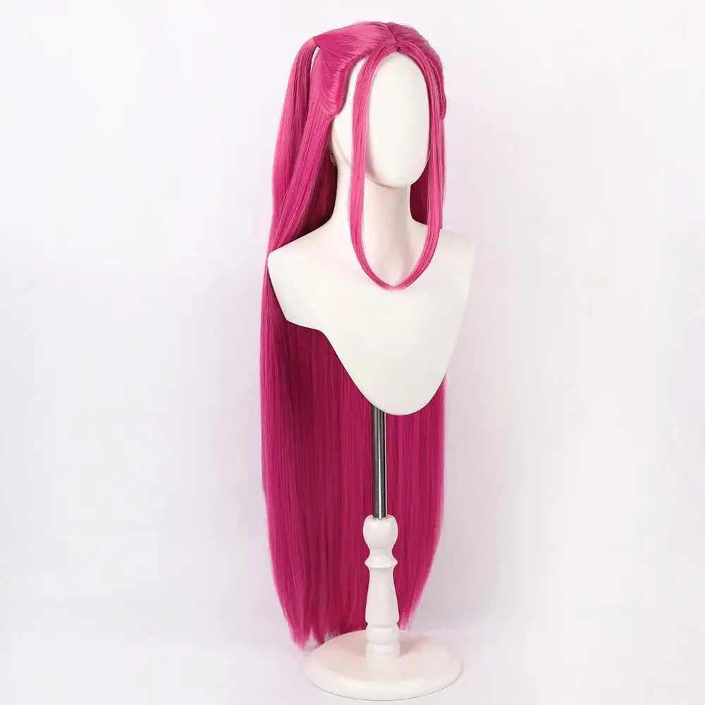 Halloween k-pop mira cosplay peruca demônio dos desenhos animados caçadores de tv roleplay perucas headwear resistente ao calor cabelo sintético dia das bruxas