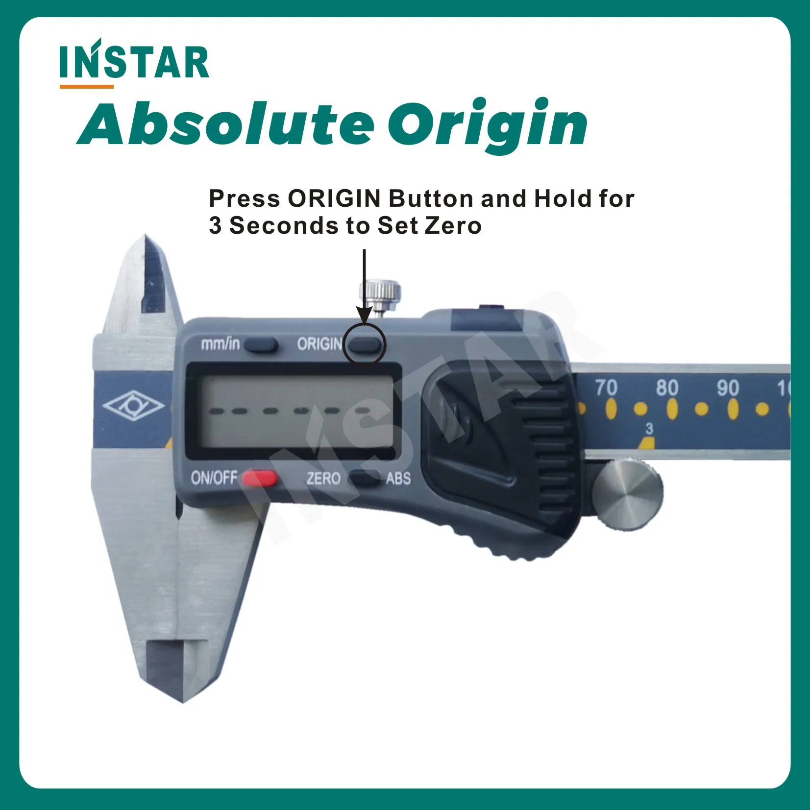 Digital Vernier Caliper Absolute Origin 150mm 0.01mm 200mm 300mm High Accuracy Electronic Caliper Round Depth Rod DIN Grade