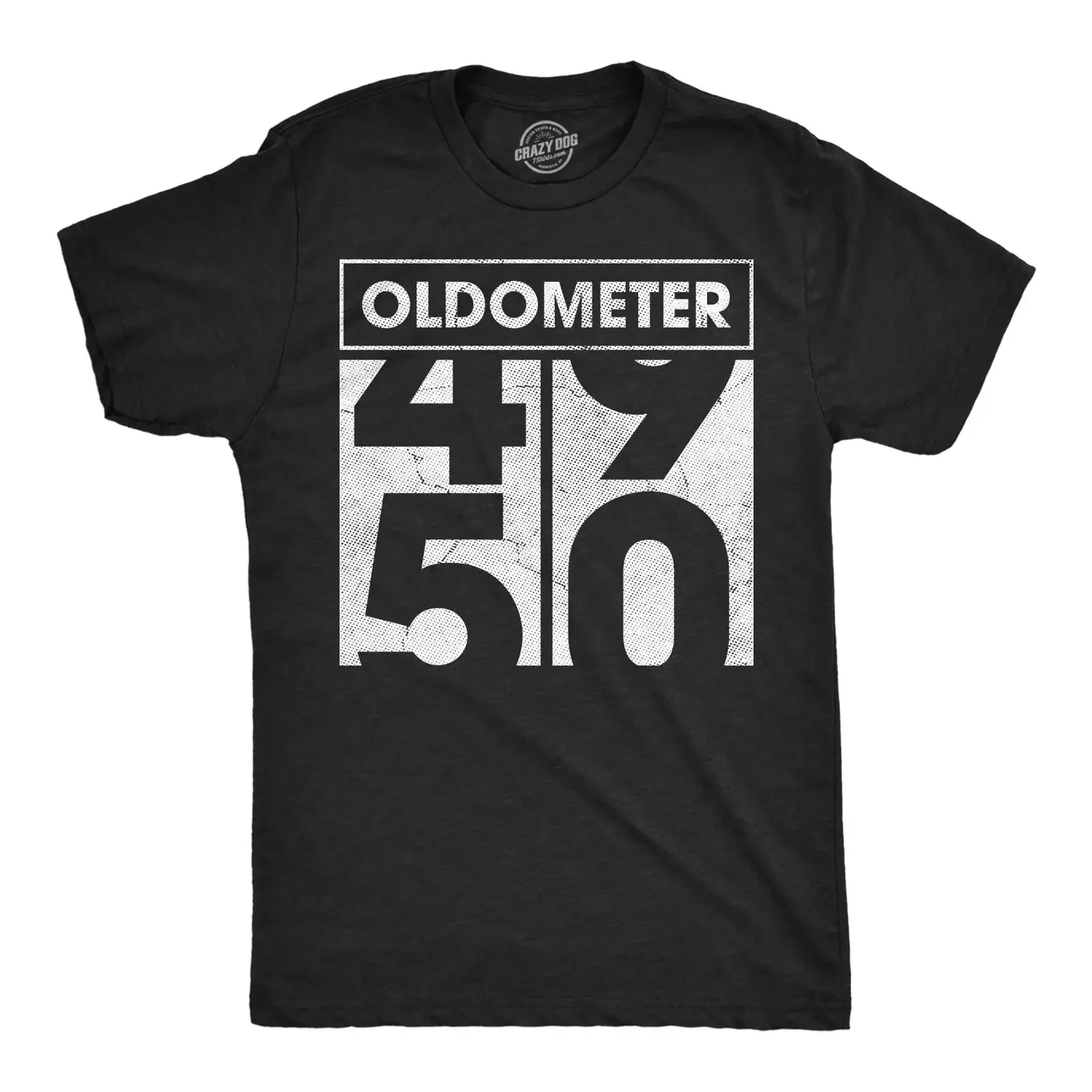 Mens Funny T Shirt I'm This Old Oldometer 40 50 or 60 and More Sarcastic Birthday Novelty for Men vintage Washed Stylish