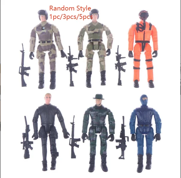 Figura de acción muñeca controlador de garaje para coche RC MN82 MN99S MN D90 D99S WPL C14 C24 JJRC, 1/3/5 piezas, tonos aleatorios