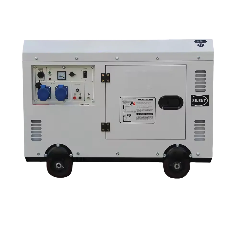 DV-88 Hochwertige 6kW 10kW 220V 380V Leise Dieselgeneratoren im Angebot Dreiphasiger Elektrischer Dieselgenerator