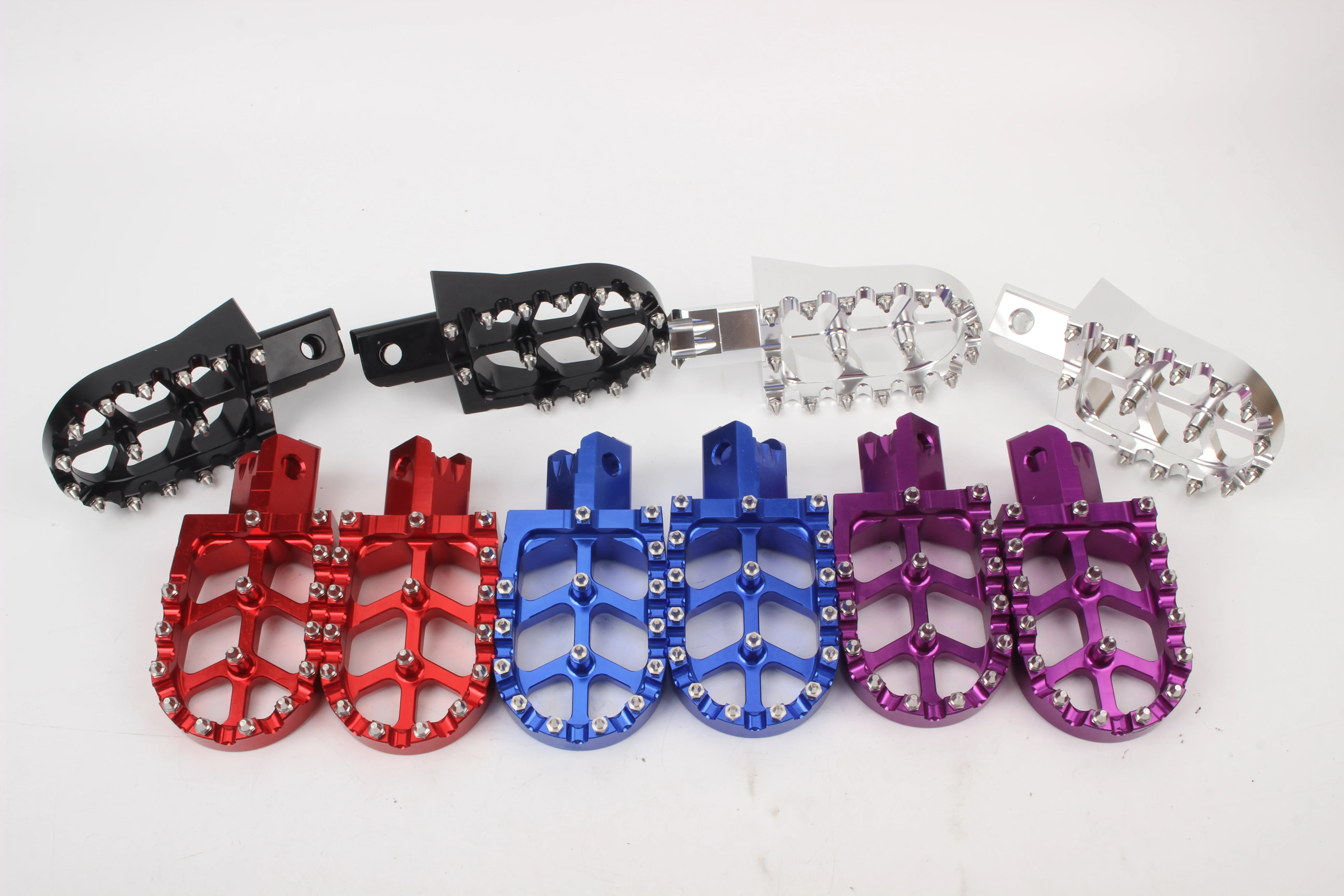 Motorrad-Fußrasten Rutschfeste Fußstützen für HONDA CRF50 CRF70 CRF110 CRF125 CRF XR 50 70 110 125 Dirt Bike CNC Fußrasten – Detail 4