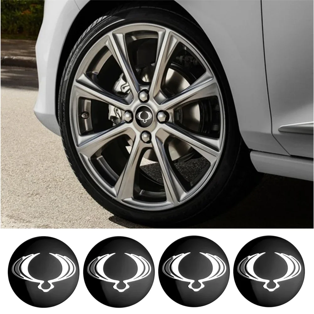 

4 шт./компл., 56 мм, 60 мм, высококачественные металлические наклейки Ssangyong, колпаки для центральной ступицы колес автомобиля, значок, эмблема, наклейка, автостайлинг, аксессуары