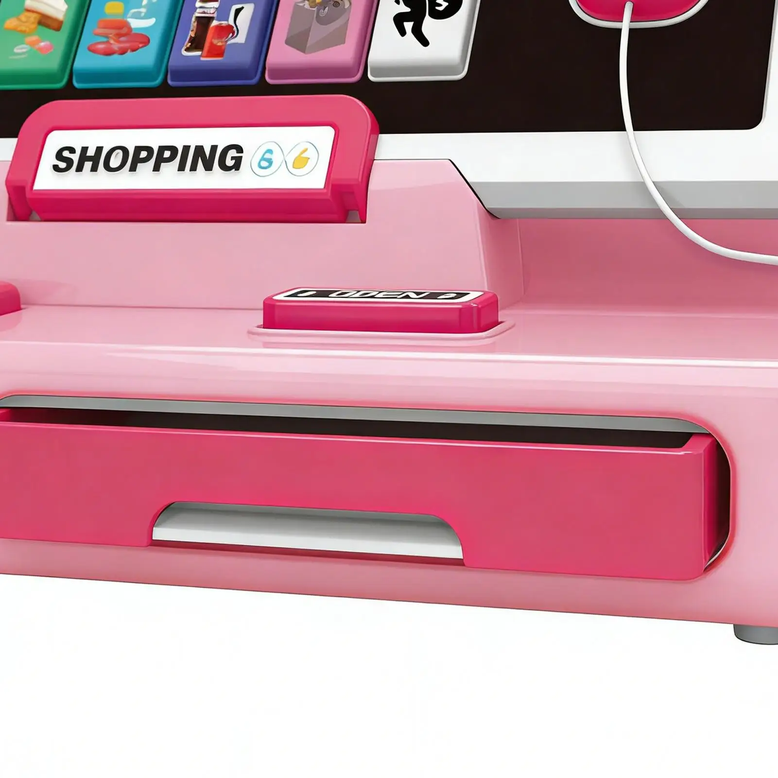 

Игровой набор «Кассовый аппарат» с настоящим калькулятором, развивающая игрушка для ролевых игр в магазине, подарки на день рождения, Рождество, Новый год