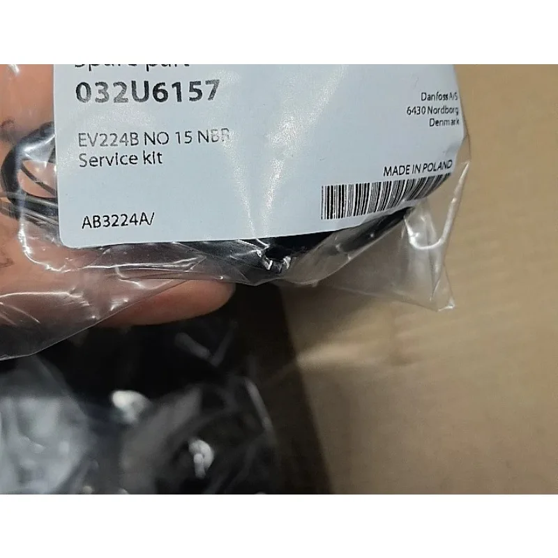 For Danfoss High Pressure Solenoid Valve Solenoid Valve EV224B G1/2 Normally Open, Repair Kit, Spool, Diaphragm