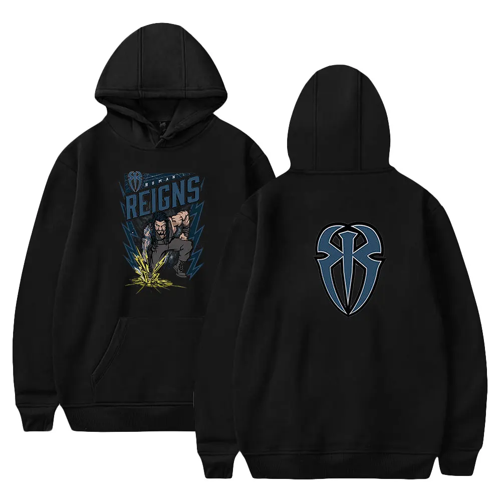 

Vintage Roman Reigns Hoodie Long Sleeve Women Men Hooded Sweatshirt Casual Style Fashion Clothes