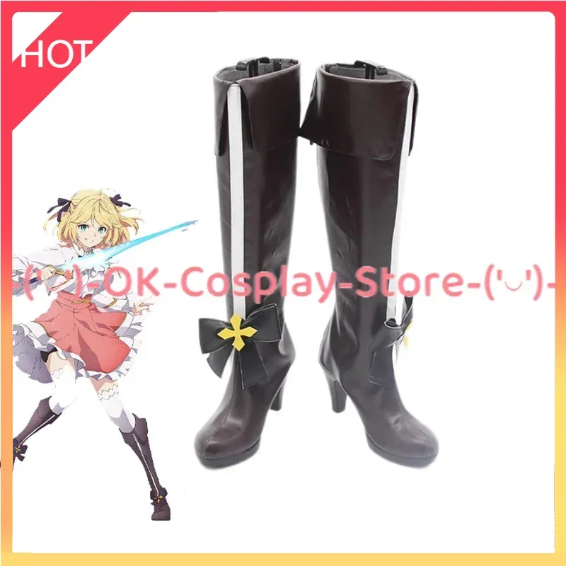 

Anisufuia Cosplay Shoes Halloween Carnival Boots PU Leather Shoes Custom Made