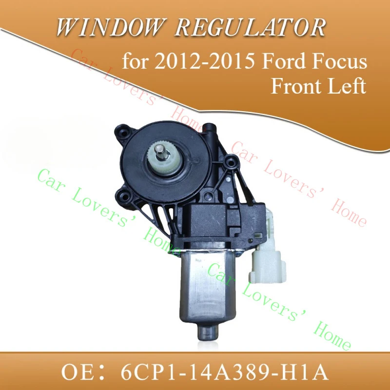 

A+ A+ for 2012-2015 Ford Focus Front Left Window Regulator Motor 6PIN 6CP1-14A389-H1A