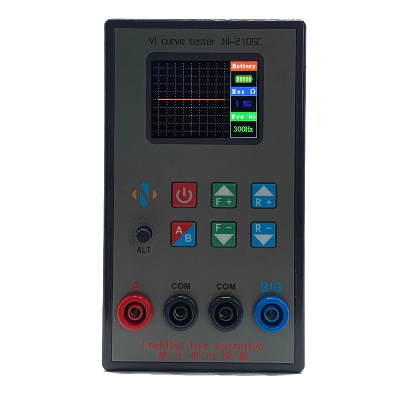 Handheld VI Curve Tester 2Inch TFT Display 2CH ASA Circuit Board Online Repair Tester Analog Signature Analyzer