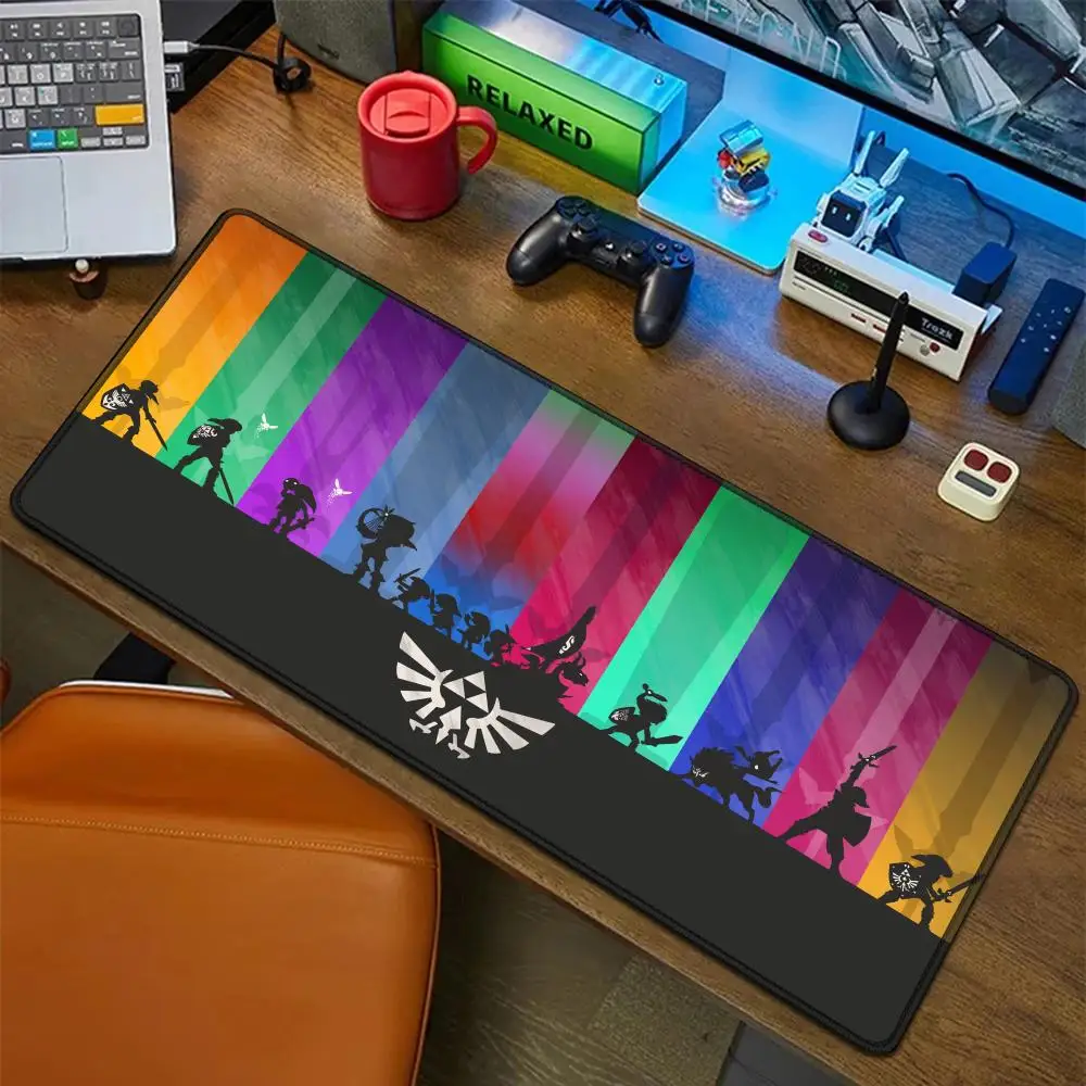 

Z-Zeldas Of L-Legends Mouse Pad Rubber Mat Laptop Xxl Mousepad Notebook Gamer Computer Table Gaming Accessories