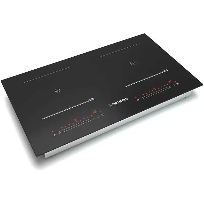 Built-in double-head induction cooker, electric heating plate, induction cooker, induction cooker