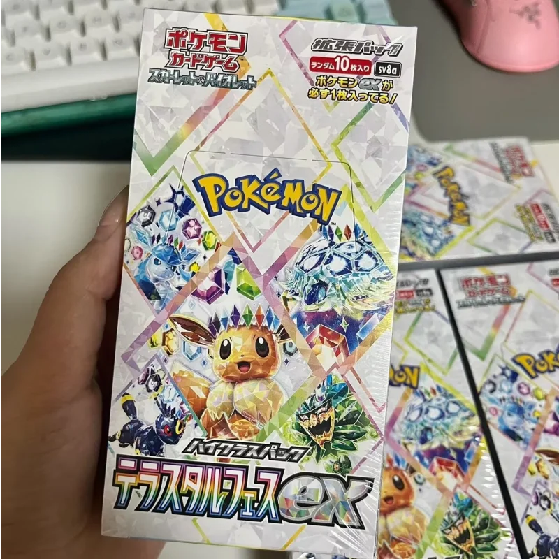 nuovo-genuino-anime-pokemon-ptcg-card-jp-sv8a-ex-sylveon-ceruledge-raccogliere-carte-collezionabili-giocattolo-pacchetto-moneta-pre-gruppo-regali-del-festival