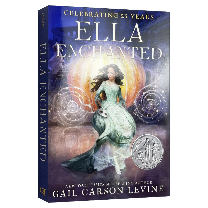 

Ella Enchanted, Children's books aged 9 10 11 12 English books, Magic Fantasy novels 9780064407052