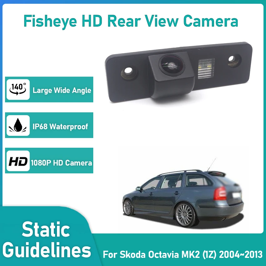 

HD 1080x720P Car Rear Camera For Skoda Octavia MK2 (1Z) 2004~2013 Reverse Parking Video Monitor Waterproof Backup Night Vision