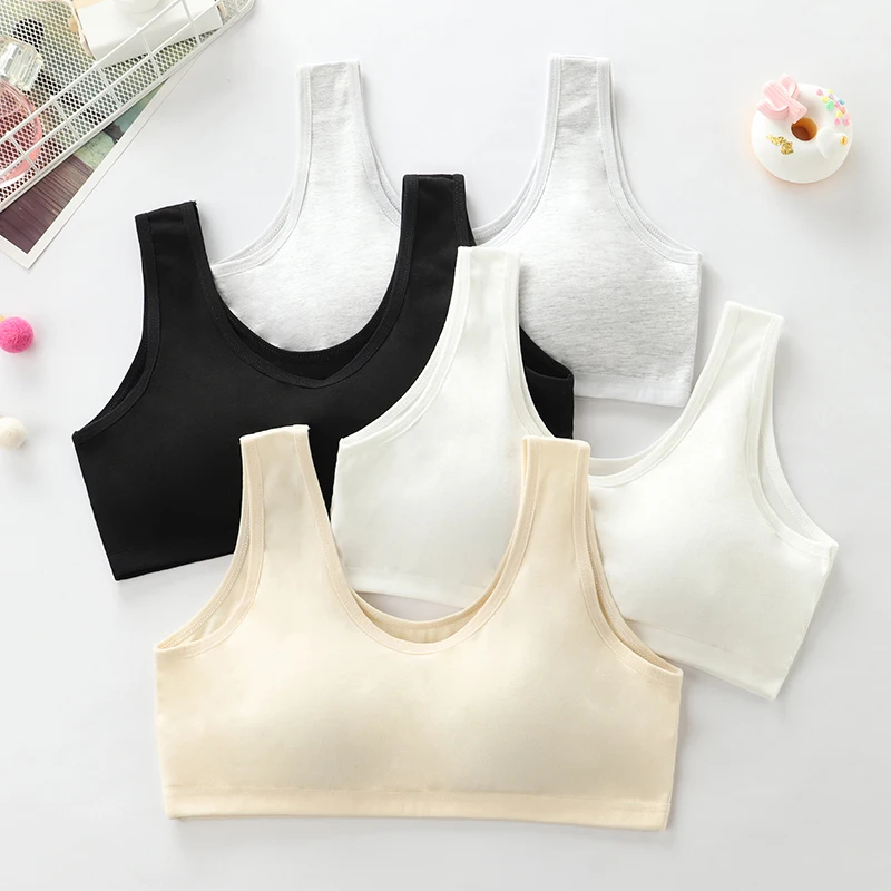 Developmental Period Girls' T-Shirt Underwear for Teenage Girls, Lightweight, Middle School, Young Girls, High School Students,