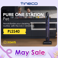 Tineco Pure ONE Station Pet Cordless Vacuum Cleaner 3L Auto Dust Base Smart Stick Powerful Suction & Lightweight ZeroTangl Brush