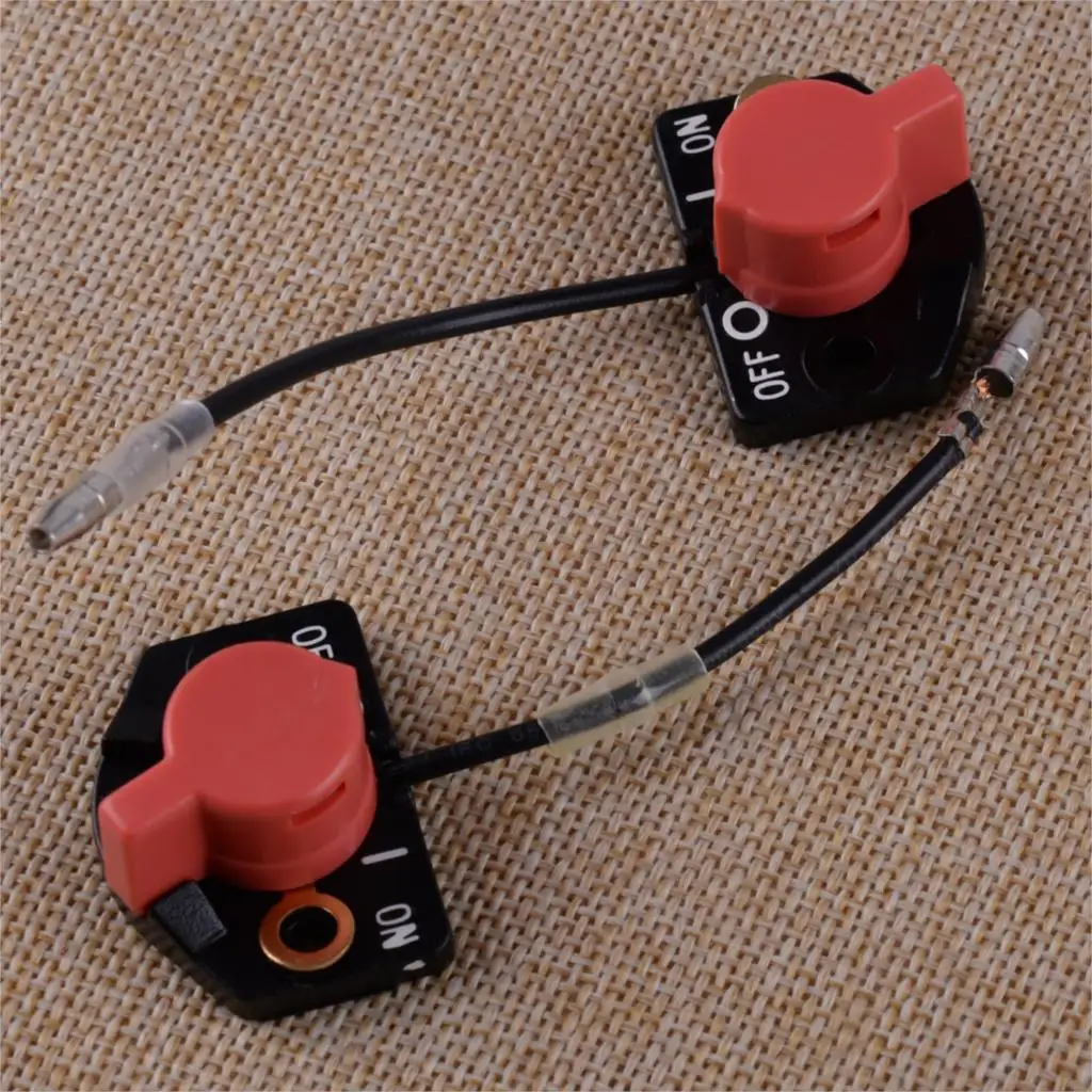 LETAOSK 2PCS On-Off One Wire Engine Stop Switch Fit For Robin Subaru EX13 EX17 EX21 EX27 EX30 EX35 EX40 EH36