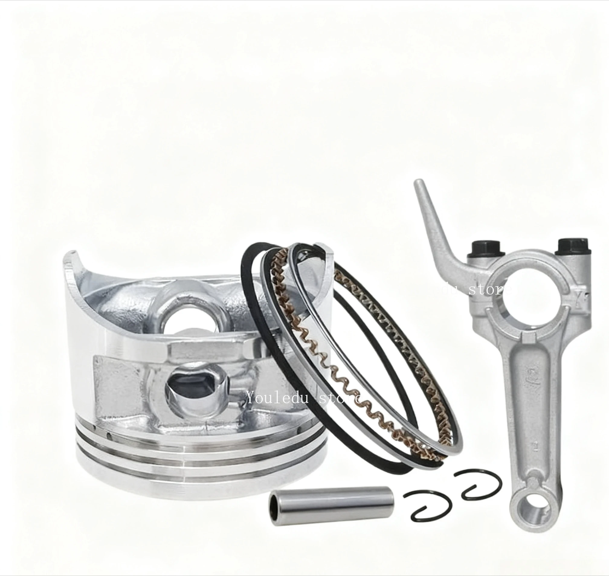 

148F шатун поршневое поршневое кольцо для Yamaha MZ80 24 В 1,8 кВт 2,2 кВт инверторный генератор генератор детали Dajiang Loncin Zongshen