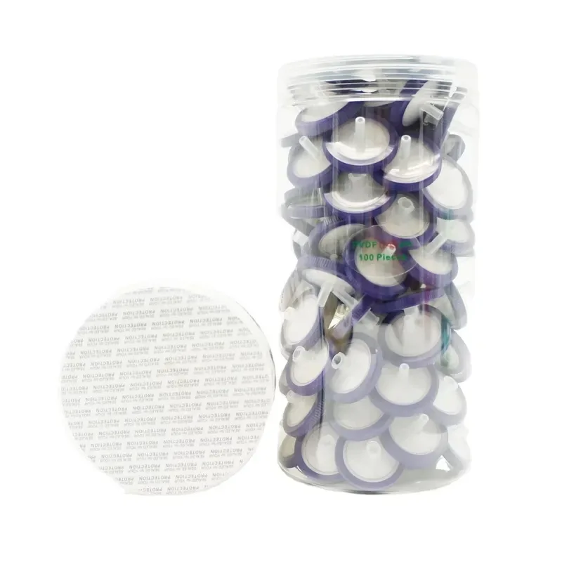 Customizable 0.45um PTFE PP PE Filters for HPLC Lab PVDF Material for Optimal Performance