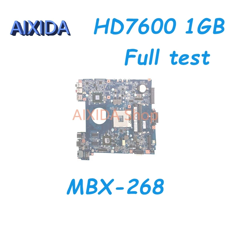 AIXIDA MBX-268 DA0HK6MB6G0 For Sony Vaio SVE14 Laptop Motherboard HM76 HD7600 1GB GPU DDR3 Mainboard Full test