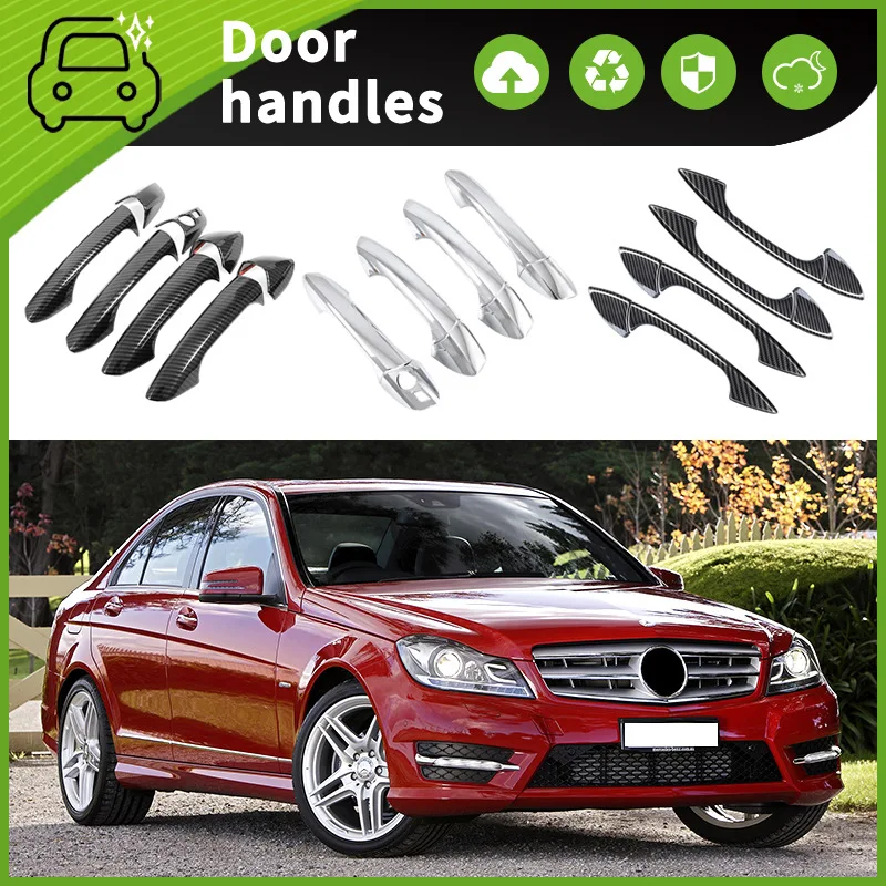 Suitable for 07-14 Mercedes-Benz C-Class C Class All-inclusive handle Door Bowl Half-pack handle