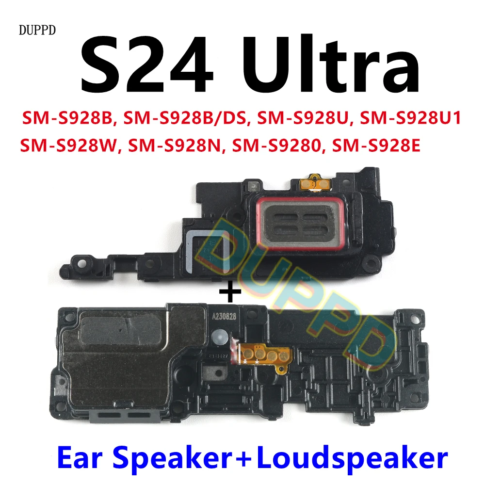 Ohrhörer-Lautsprecher, Unterer und Oberer Lautsprecher, Freisprechfunktion, Summer, Klingelton-Ersatz für Samsung S24 Ultra S928 S928B S928U S928E