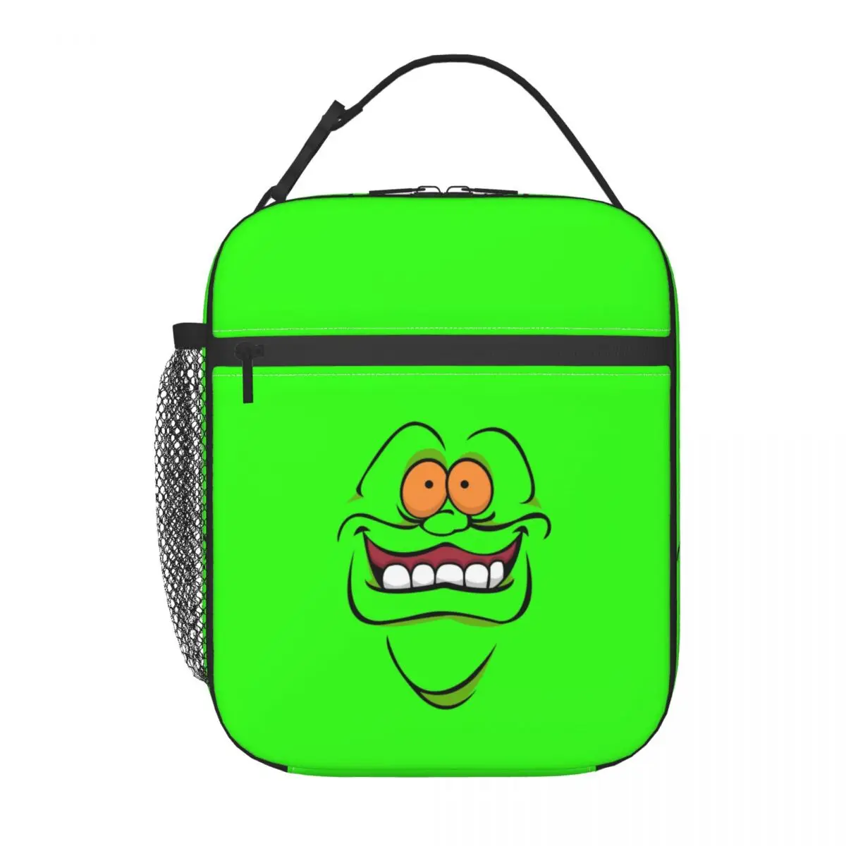 Ghost Buster Slimer Time Insulated Lunch Bags for Camping Travel Supernatural Comedy Film Portable Cooler Thermal Bento Box