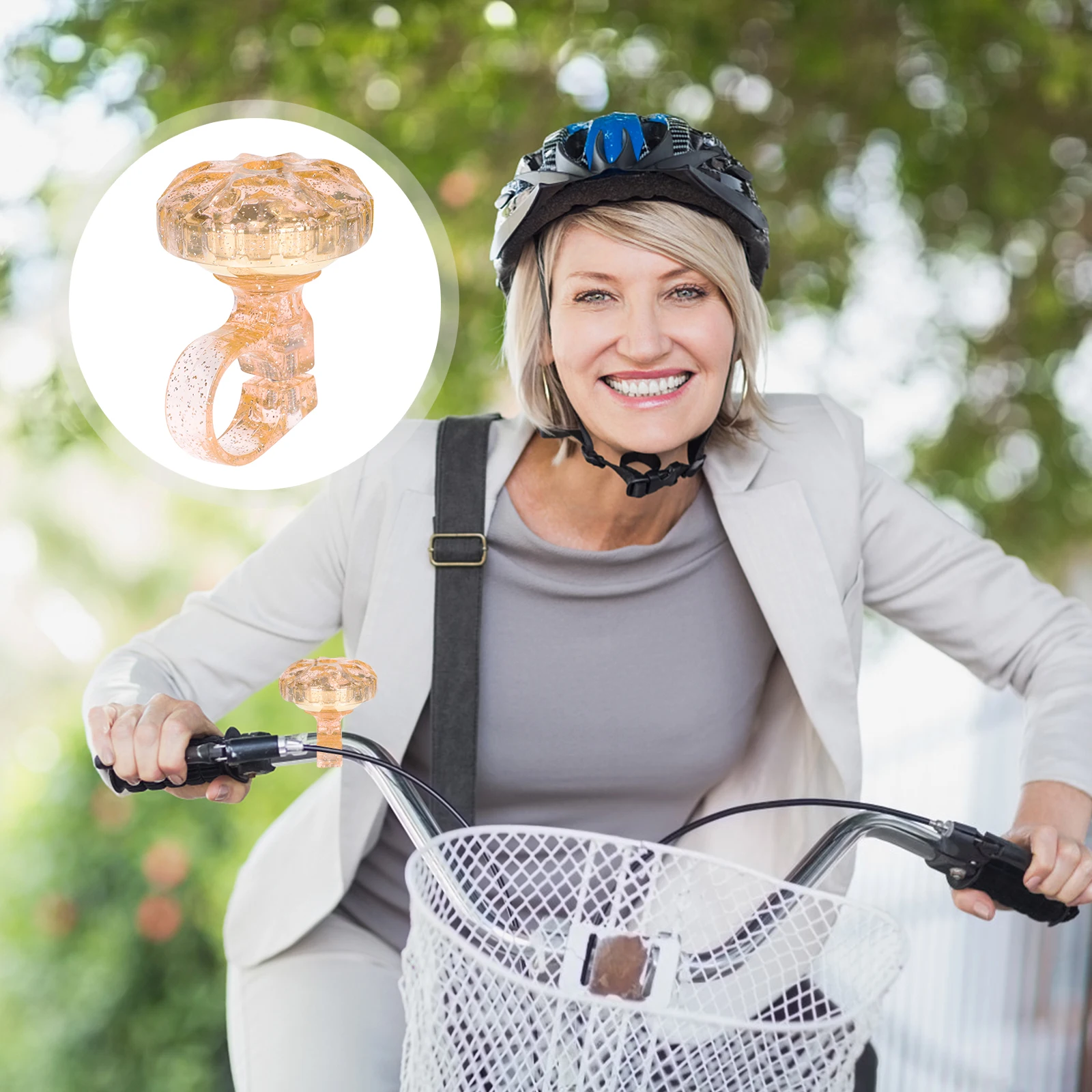 

Bicycle Bell Tough Copper Nylon Super Loud Ringtone For Mountain Road Bike Cycling Safety Decorative