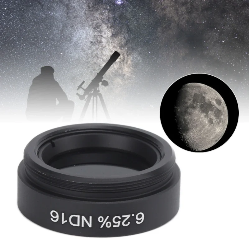 1.25 بوصة تلسكوب القمر تصفية محايدة الكثافة ND تصفية لعدسة التلسكوب الفلكي 6.25%ND16 #5