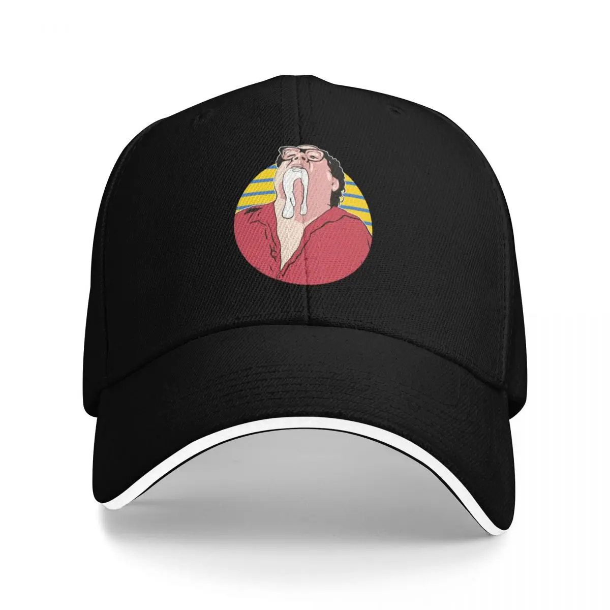 

Foamin' Frank Popout Graphic Baseball Cap Beach Bag Rave Men Caps Women's