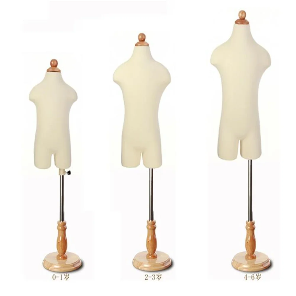 Children\'s Fabric Head Cloth Mannequin, Body for Body, Maniquis, Ropa Manikin, Kid Dress Display without Base, M00043,5-6 Years