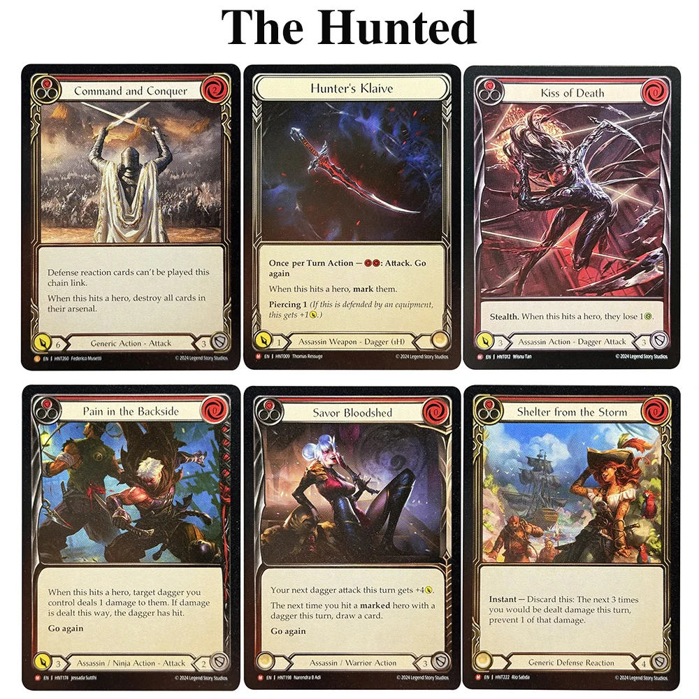 flesh and blood the hunted cards Blood Runs Deep - The Hunted - Flesh & Blood TCG main image 1