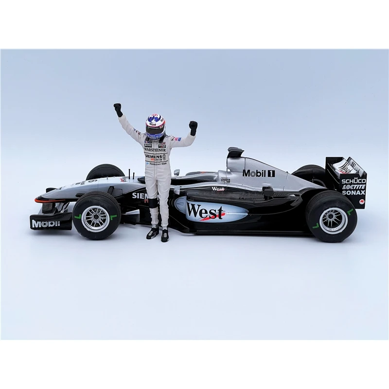 Minichamps 1:18 F1 2003 MP4-17D Raikkonen Malaysia West Simulation Limited Edition Resin Metal Static Car Model Toy Gift