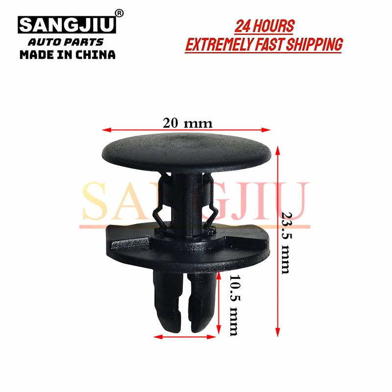 20 sztuk kompatybilnych z Honda Acura Civic Crosstour CR-V HR-V Accord Fit Insight Clarity Crosstour Fender Clips 91501-TR0-003
