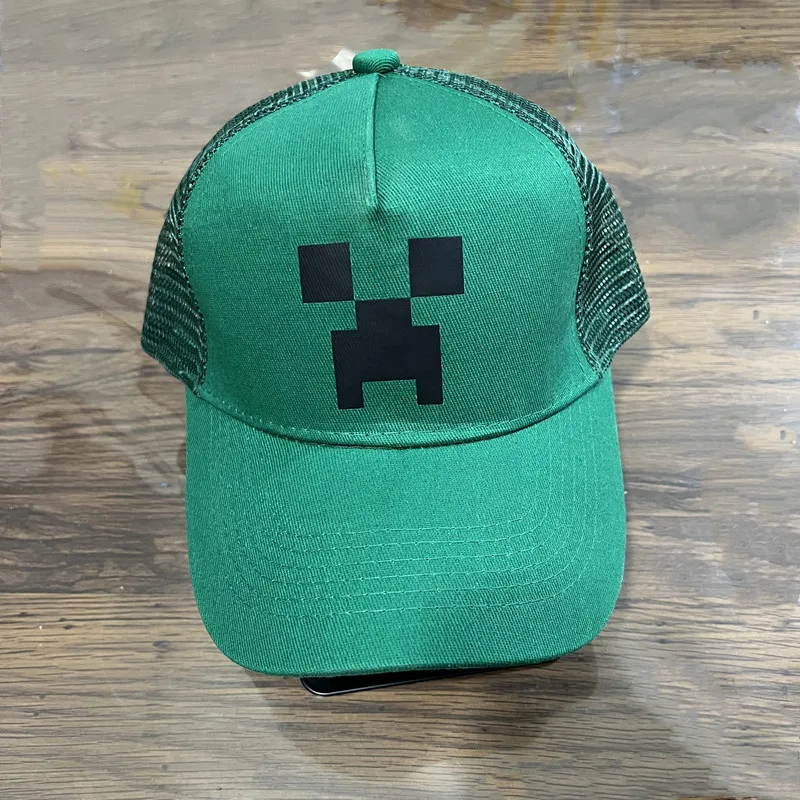 Halloween-Spiel Totem of Undying Hut Cosplay Unisex Pixel Block Baseballkappe Sonnenhut Outdoor-Accessoires Sport Party – Detail 13