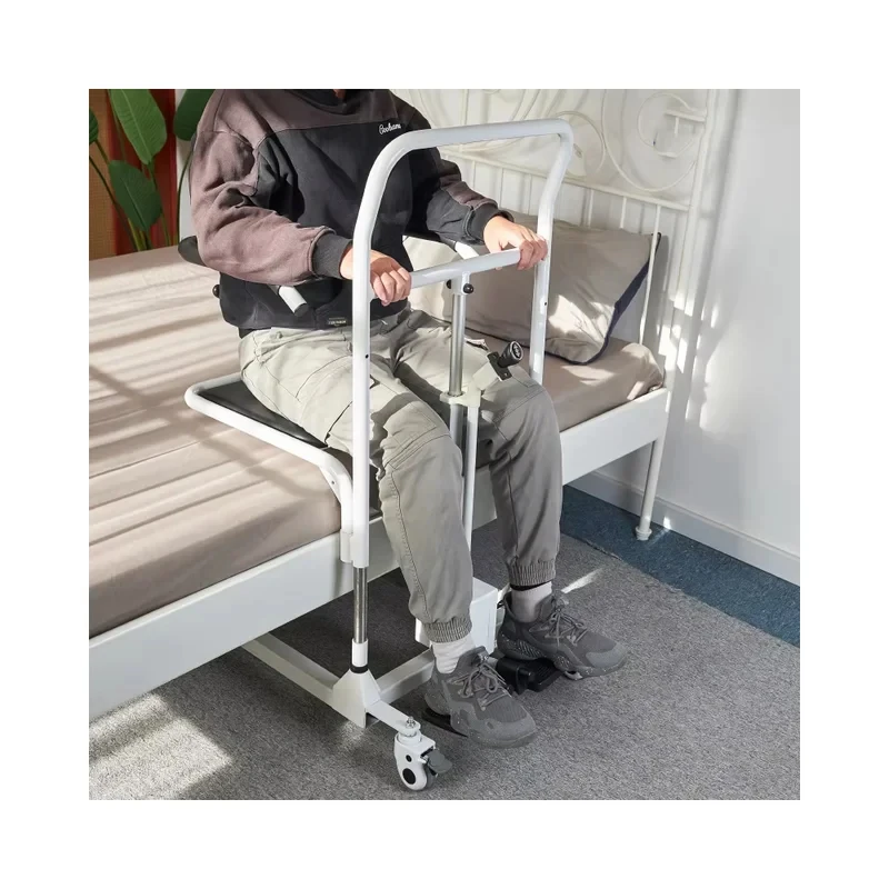 

Medical Portable Hydraulic Toilet Lift Move Elderly Patient Nursing Transfer Commode Chair