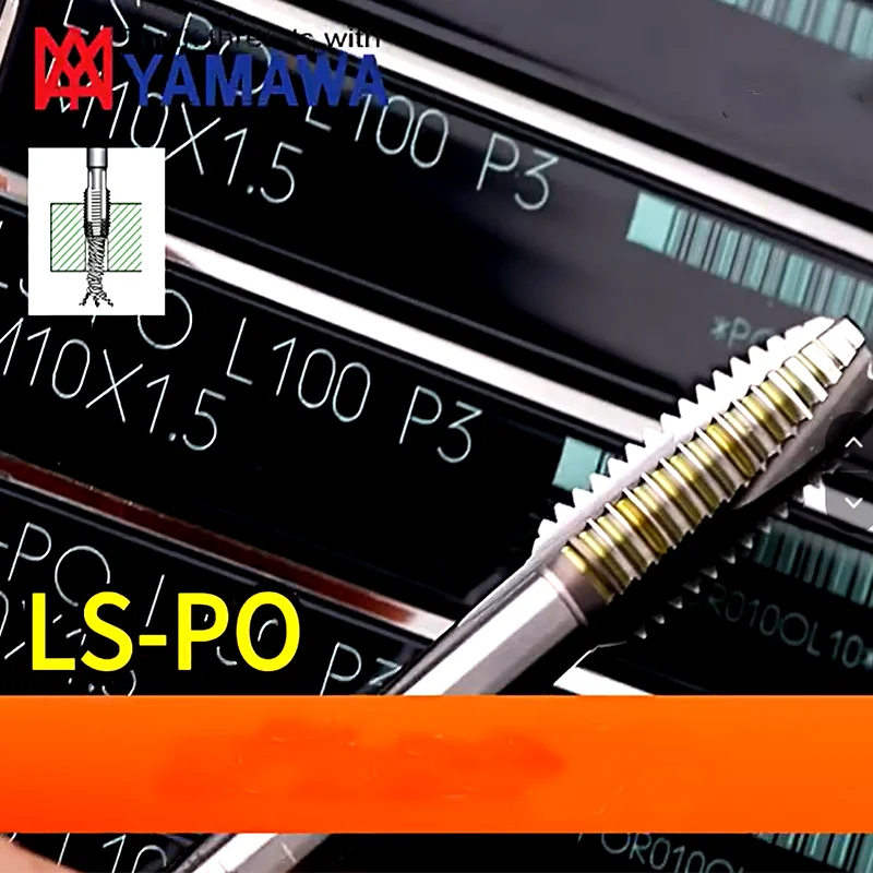 

Japan YAMAWA Long Shank 80 100 120 150 MM Spiral Pointed Tap M2 M3 M4 M5 M6 M8 UNC 6-32 8-32 Machine Thread Taps For Deep hole