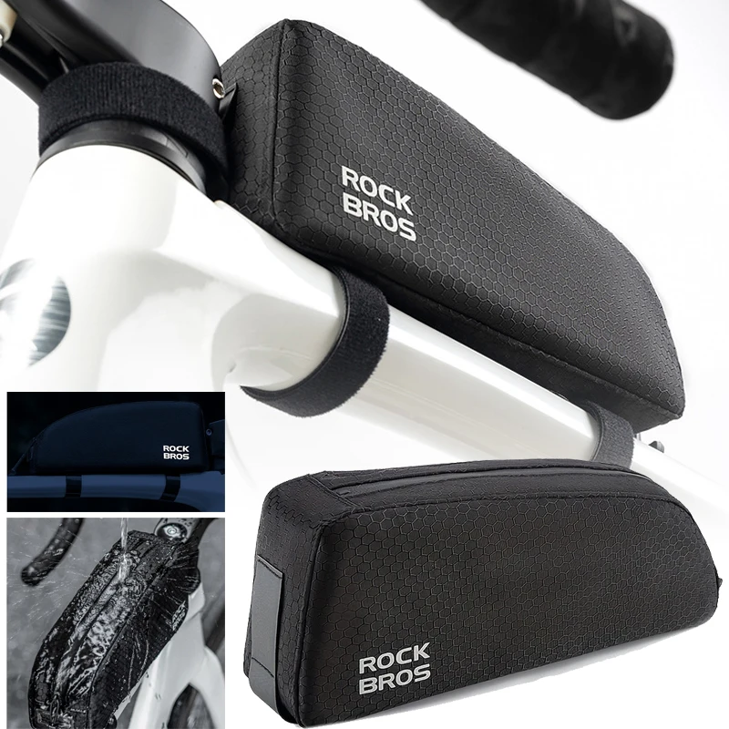 

Велосипедная сумка Непромокаемая велосипедная верхняя трубчатая рама Сумка Светоотражающая большая вместительная сумка-корзина для шоссейного велосипеда MTB Износостойкая