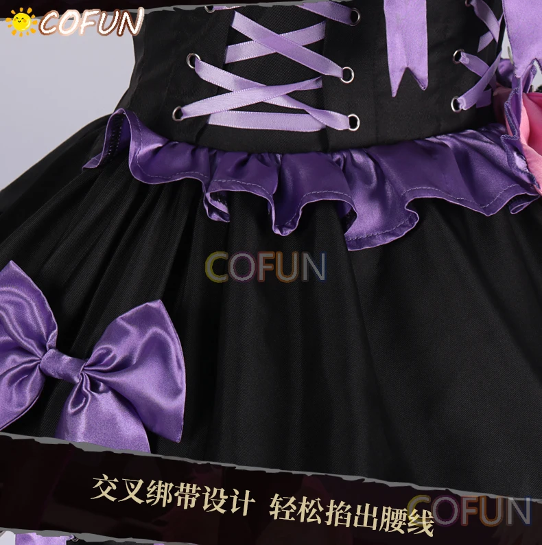 COFUN-Costume Cosplay Game Ta.com V pour Femme, Robe Longue Lolita, ixde Carnaval, Halloween, Soirée, Kawai, Bloody Queen, Mary Bloodbath