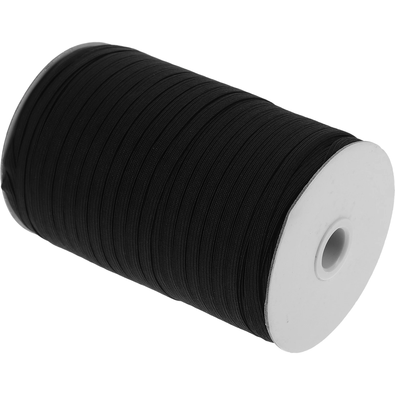 

Band Black Elastic For Sewing White Thick Sewing Elastic for Masks Bedding 180M Reel Polyester Wide Ribbon Knit Cord