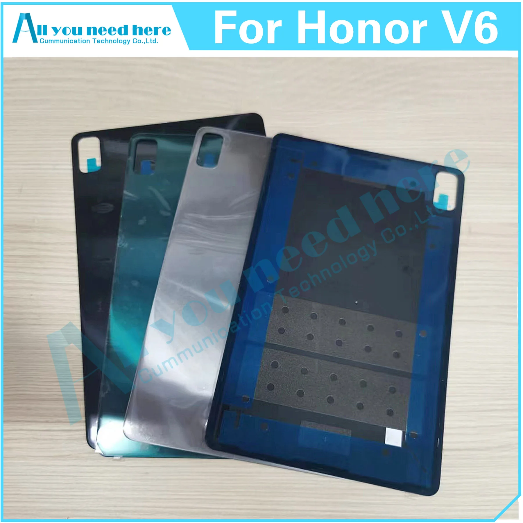 Back Cover For Honor V6 KRJ-W09 KRJ-AN00 Door Housing Battery Rear Case Repair Parts Replacement