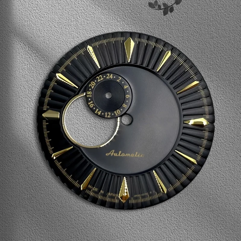 NH39 Dial 35mm Cocktail S Dial Suitable for NH39 Movement Non-Luminous Mechanical Watch Accessories