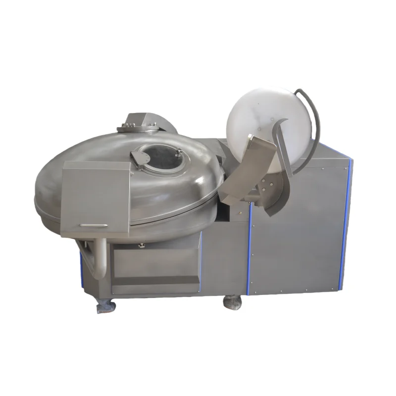 High Efficiency Meat Emulsification Chopper Machine Durable Body For Snack Food Meat Stuffing Mass Production Job