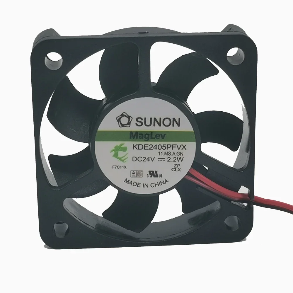 

For Sunon Kde2405pfvx 5010 DC 24V 2.2W 5cm 50*50*10MM 2-wire inverter fan