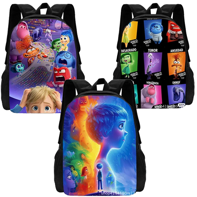 Mochila Inside Out School Backpack Children School Bags Orthopedic Backpack Kids School Boys Girls Infantil Catoon Bags